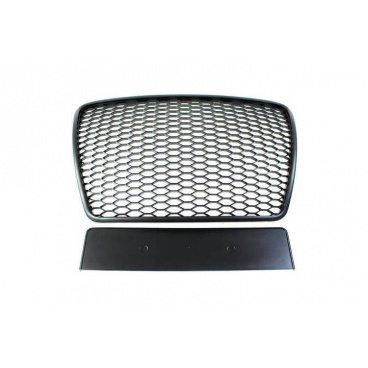 Audi A6 C6 2009-2011 black maska