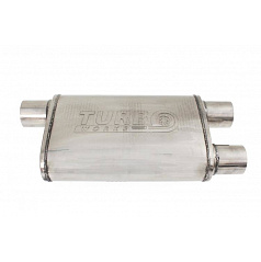 Tlumič pod škrticí klapku TurboWorks 76mm 304SS