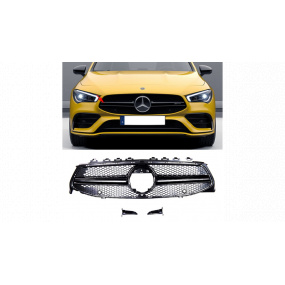 Gril Mercedes-Benz CLA C118 X118 Černý A-Typ PDC