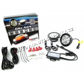 Světla pro denní svícení kruhové 2x4W průměr 70 mm