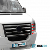 Nerez leštěný kryt přední masky VW Crafter 2006-12 (5 ks)