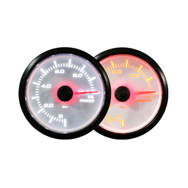 Hodiny Auto Gauge STP2W 52mm - Tlak oleje Hodiny Auto Gauge STP2W 52mm - Tlak oleje