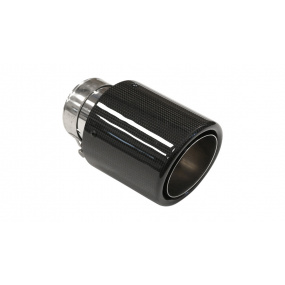 Koncovka tlumiče 101mm vstup 63mm Carbon Gloss