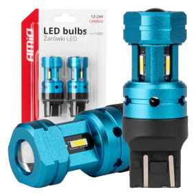 LED žárovky CANBUS T20 7443 W21/5W 4SMD 1860 Bílá 12V 24V LED žárovky CANBUS T20 7443 W21/5W 4SMD 1860 Bílá 12V 24V