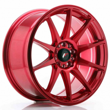 JR Wheels JR11 18x8,5 ET40 5x112/114 Platinová červená