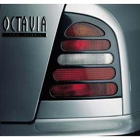 Kryty zadních světel Milotec (masky) - ABS karbon, Škoda Octavia Limousine Kryty zadních světel Milotec (masky) - ABS karbon, Škoda Octavia Limousine