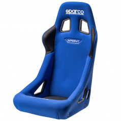 Pevná sedačka Sparco Sprint modrá FIA homologace