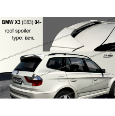 BMW X3 (E83) SUV 2004+ zadní spoiler (EU homologace)
