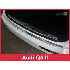 Nerez kryt- ochrana prahu zadního nárazníku Audi Q5 II 2016+