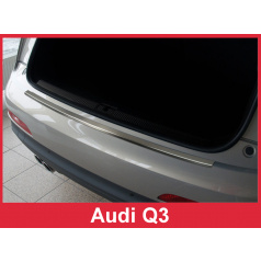 Nerez kryt- ochrana prahu zadního nárazníku Audi Q3 2011-16