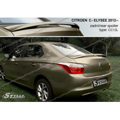 Citroen C Elysee sedan 2012+ zadní spoiler (EU homologace)