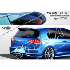 VW Golf VII hb 2012+ zadní spoiler (EU homologace)