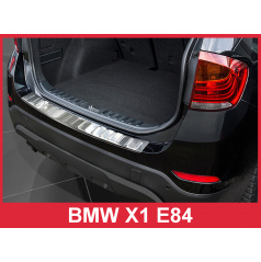 Nerez kryt- ochrana prahu zadního nárazníku BMW X1 E84 2012-15