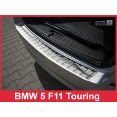 Nerez kryt- ochrana prahu zadního nárazníku BMW 5 F11 2010-17