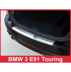 Nerez kryt- ochrana prahu zadního nárazníku BMW 3 E91