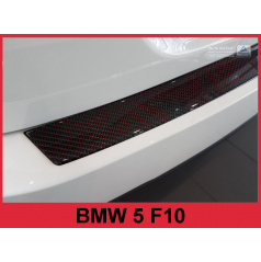 Carbon kryt- ochrana prahu zadního nárazníku 3 D BMW 5 F10 2010-16