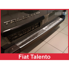 Nerez kryt- ochrana prahu zadního nárazníku Fiat Talento 2015-16