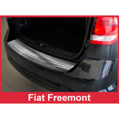 Nerez kryt- ochrana prahu zadního nárazníku Fiat Freemont 2011+