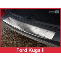 Nerez kryt- ochrana prahu zadního nárazníku Ford Kuga II 2013-16