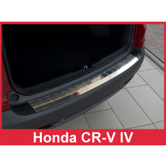 Nerez kryt- ochrana prahu zadního nárazníku Honda CR-V IV 2012-15
