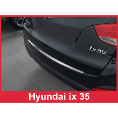 Nerez kryt- ochrana prahu zadního nárazníku Hyundai ix35 2010-16