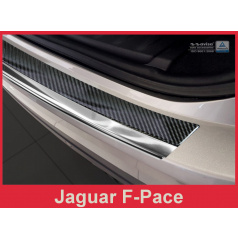 Carbon kryt- ochrana prahu zadního nárazníku Jaguar F-Pace 2016+