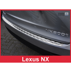 Nerez kryt-ochrana prahu zadního nárazníku Lexus NX 2014-16