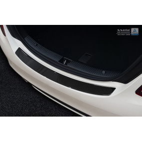 Carbon kryt- ochrana prahu zadního nárazníku Mercedes E C218 CLS 2014-16