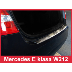 Nerez kryt-ochrana prahu zadního nárazníku Mercedes E W 212 2009-13