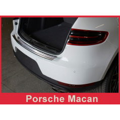 Nerez kryt- ochrana prahu zadního nárazníku Porsche Macan 2014+