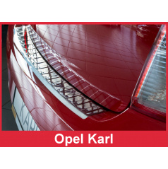 Nerez kryt- ochrana prahu zadního nárazníku Opel Karl 2015+