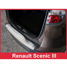 Nerez kryt- ochrana prahu zadního nárazníku Renault Scenic III 2009-16