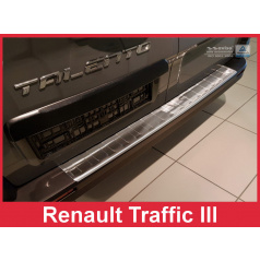 Nerez kryt- ochrana prahu zadního nárazníku Renault Trafic III 2014+