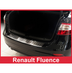 Nerez kryt- ochrana prahu zadního nárazníku Renault Fluence 2013-16