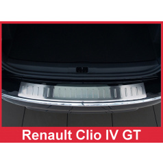 Nerez kryt- ochrana prahu zadního nárazníku Renault Clio IV Grand Tour 2013-16