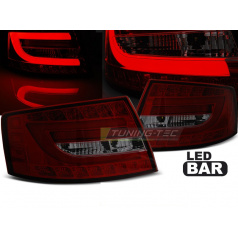 Audi A6 C6 sedan 04.2004-08 zadní lampy red smoke LED 7pin