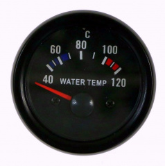 Přídavný budík KET teplota vody 52 mm