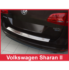 Nerez kryt- ochrana prahu zadního nárazníku Volkswagen Sharan II 2010+