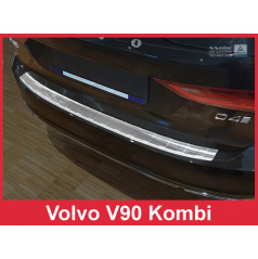 Nerez kryt- ochrana prahu zadního nárazníku Volvo V 90 2016+