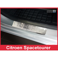 Nerez ochranné lišty prahu dveří 2ks Citroen Spacetourer 2016+ 