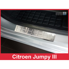 Nerez ochranné lišty prahu dveří 2ks Citroen Jumpy III 2016+