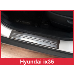Nerez ochranné lišty prahu dveří 4ks Hyundai ix35 2010-16
