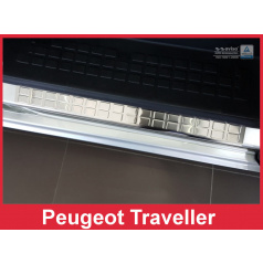 Nerez ochranné lišty prahu dveří 2ks Peugeot Traveller 2016+