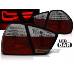 BMW E90 03.05-08.08 zadní lampy red smoke LED BAR (LDBMF6)