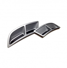 Škoda Superb III - spoilery zadního difuzoru alu