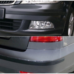 Ochranné lišty předního a zadního nárazníku - Škoda Octavia II. Facelift Lim./Combi 2008-2012