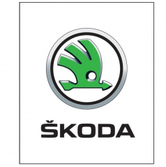 Originální samolepící logo Škoda 15 cm
