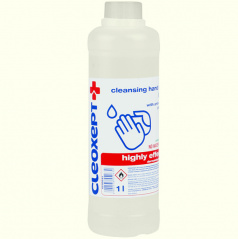 Antibakteriální gel pro dezinfekci rukou CLEOXEPT, 76% alkoholu  1 L