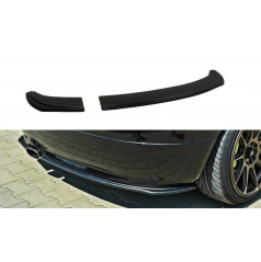 Spoiler pod zadní nárazník pro Škoda Fabia RS Mk1, Maxton Design (černý lesklý plast ABS)
