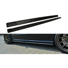 Difuzory pod boční prahy pro Škoda Fabia RS Mk1, Maxton Design (černý lesklý plast ABS)
